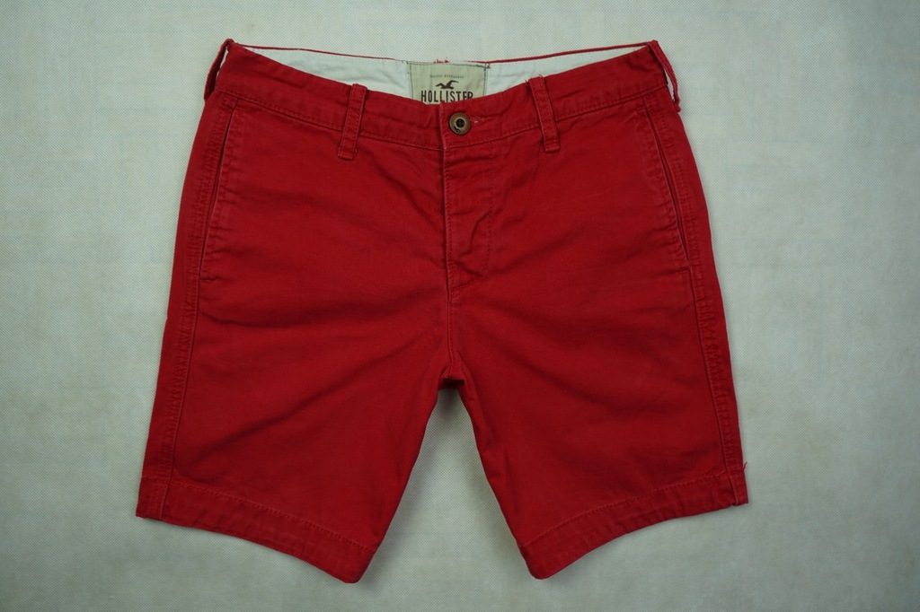 Hollister_Chinosy Bawelniane Spodenki Meskie_W28/S