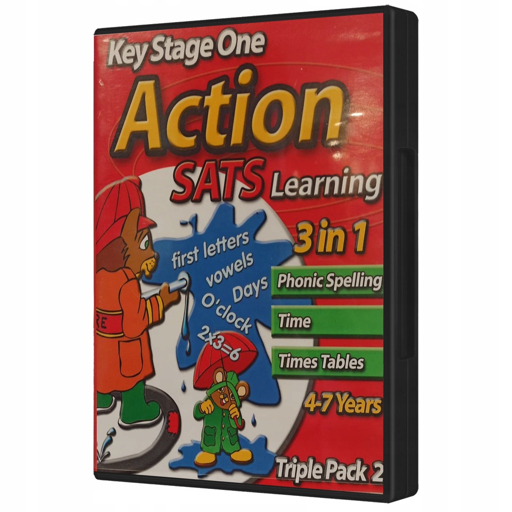 ACTION SATS LEARNING KEY STAGE ONE 4-7 YEARS PC