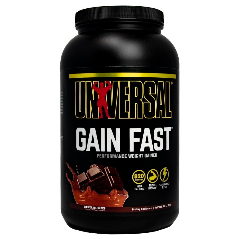 Gainer na Mase Universal Nutrition Gain Fast Czekoladowy Kreatyna 2260g