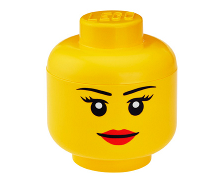 LEGO 40311724 Pojemnik głowa S dziewczynka - mały