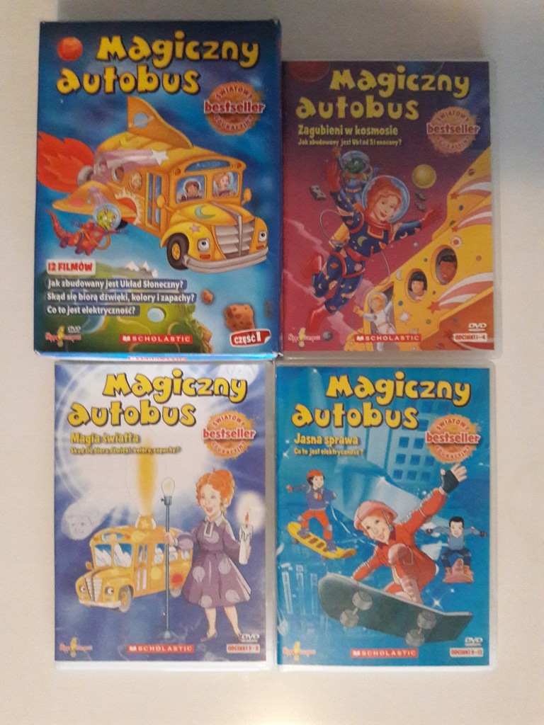 Magiczny Autobus DVD zestaw bajka PL