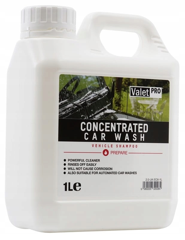 ValetPRO Concentrated Car Shampoo 1L Ph neutralne