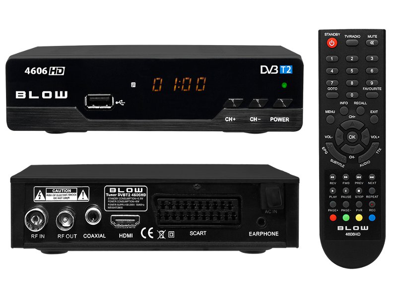 Купить Тюнер цифрового наземного ТВ DVB-T 4606HD: отзывы, фото, характеристики в интерне-магазине Aredi.ru