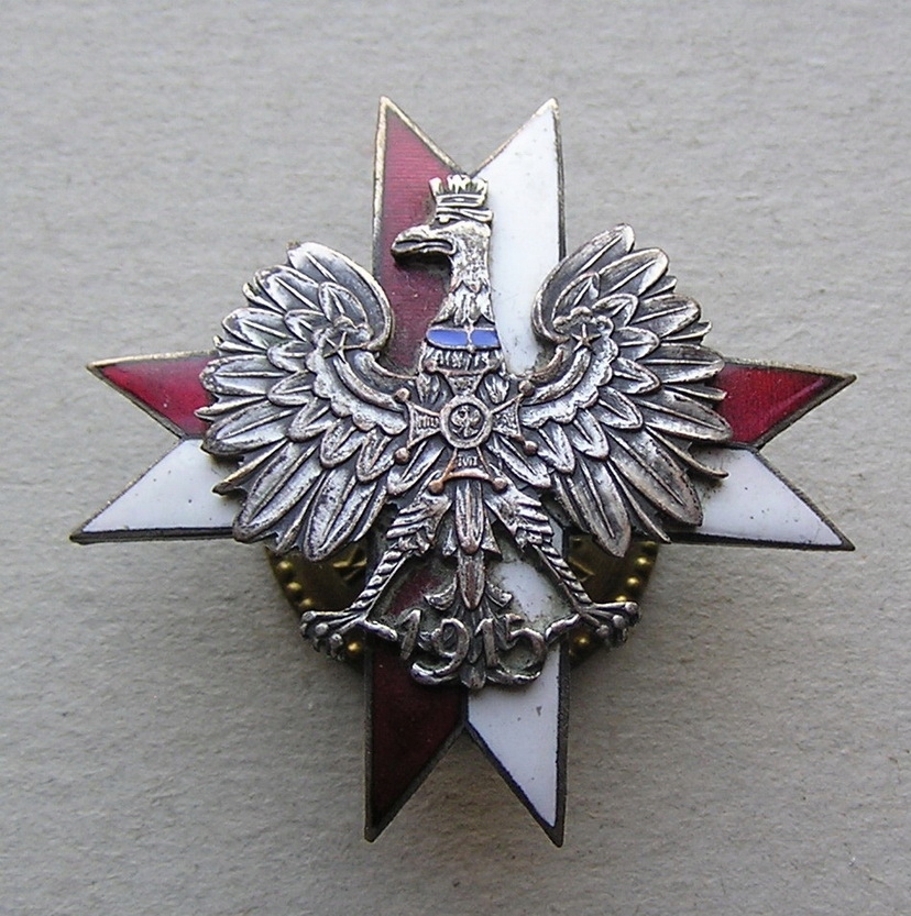 Odznaka 1 Pułku Ułanów Krechowieckich stara kopia