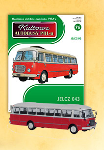 JELCZ 043 - Kultowe Autobusy PRL - skala 1:72