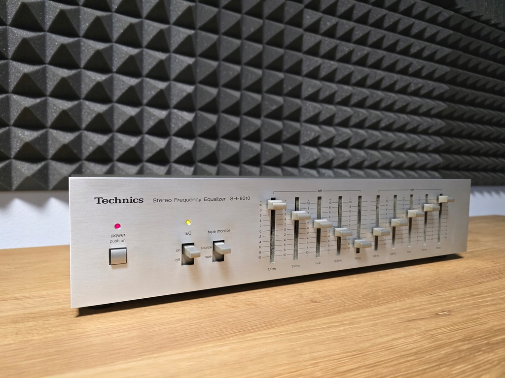 TECHNICS SH-8010 KOREKTOR GRAFICZNY EQUALIZER JAK NOWY UNIKAT TOPOWY !!!