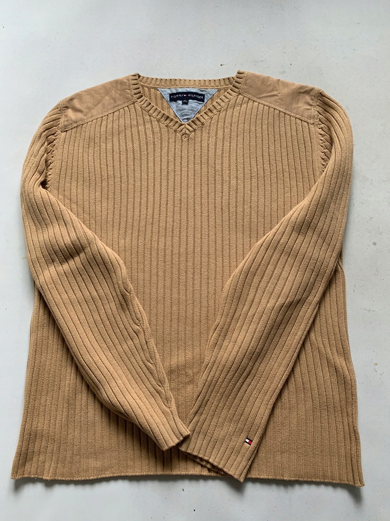 TOMMY HILFIGER ORYGINALNY SWETER LOGO XL