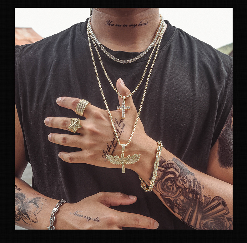 Купить Мужское колье-цепочка с крестиком: отзывы, фото и характеристики ...