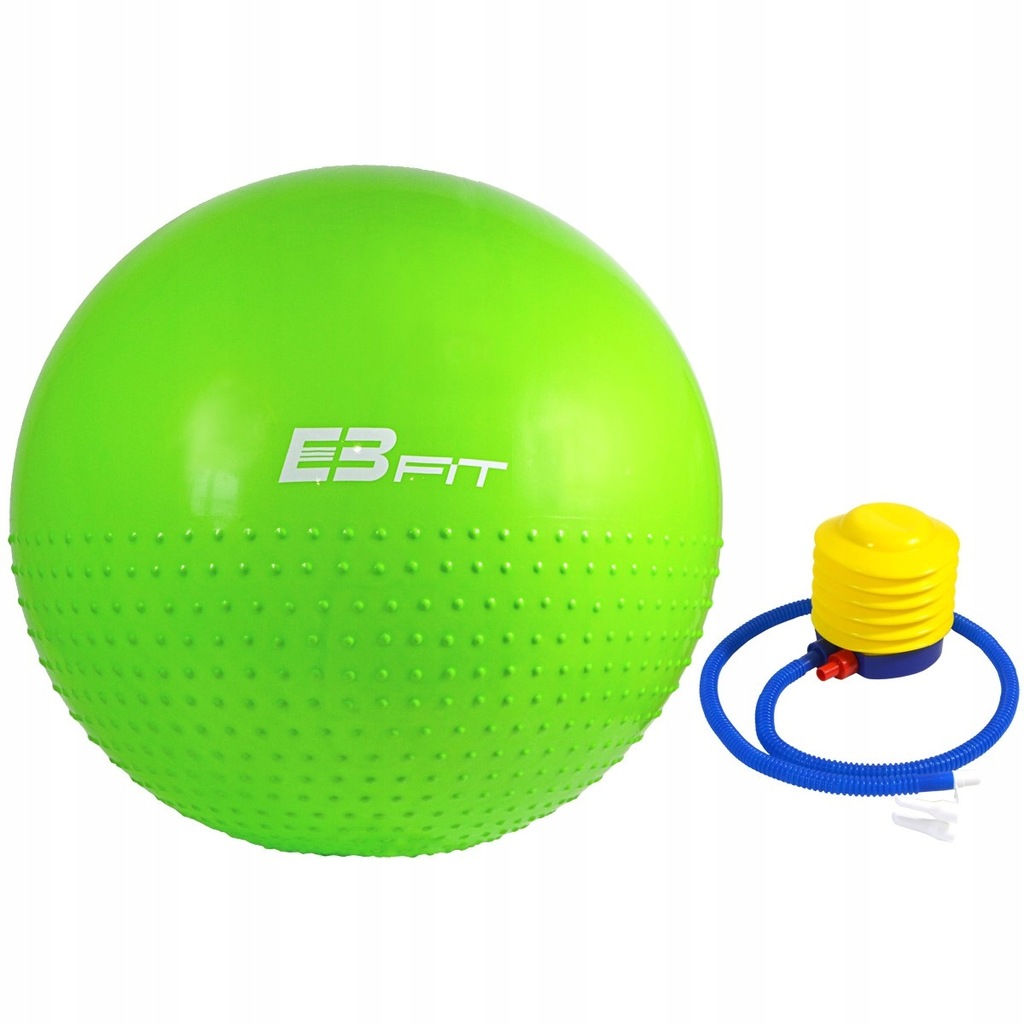 Piłka gimnastyczna z masażerem Half Fit 65 cm Eb f