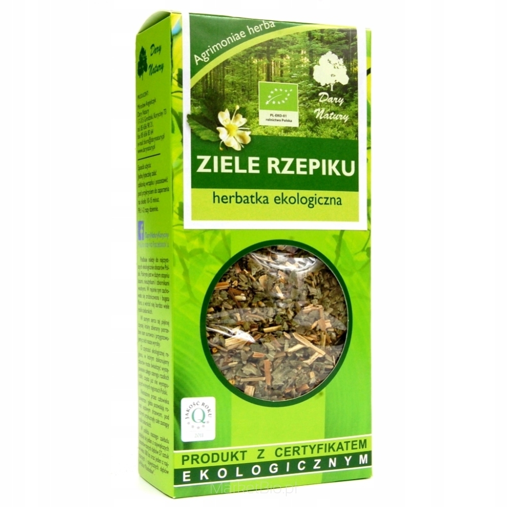 Bio Rzepik Ziele DARY NATURY herbata eko 50g