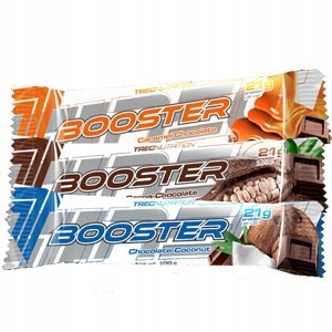 Trec Booster 100g BATON BIAŁKOWY CARMEL-CHOCOLATE