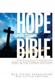 Hope for Today Bible Joel Osteen