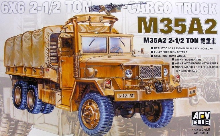 AFV Club AF35004 M35A2 6X6 Cargo Truck 1/35