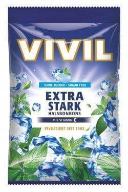 Z NIEMIEC DE | Vivil Extra Stark Cukierki bez Cukru 120 g
