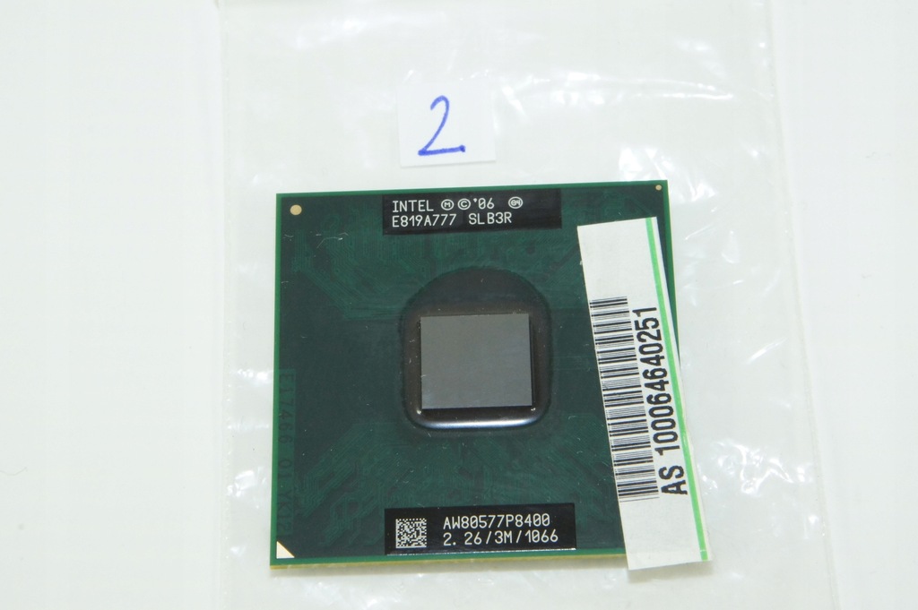 Procesor Mobilny (2) INTEL P8400 2.26 / 3MB / 1066 WYPRZEDAŻ