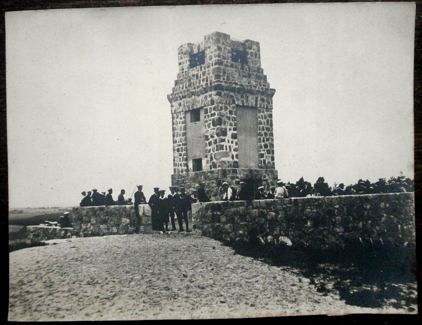 Wieża Bismarcka, Malinowo gm. Działdowo ok. 1916 11779113400