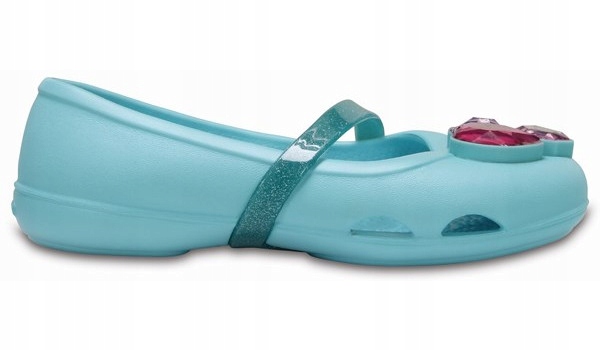 Crocs Balerinki Lina Flat niebieskie 20.5 EU