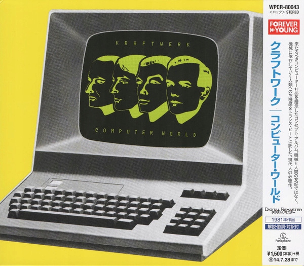 KRAFTWERK Computer World `81 (Computerwelt) CD JAPAN NEU! Cluster OMD Yello