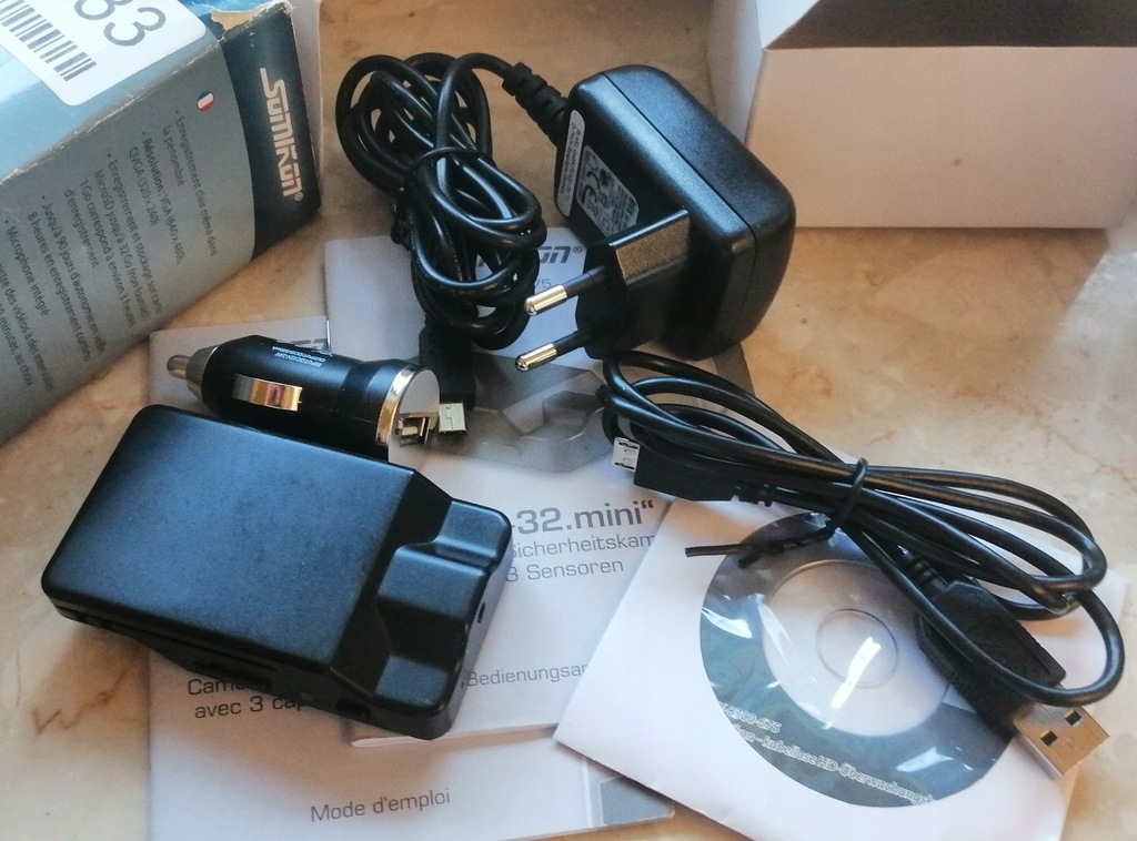 Kamera szpiegowska Somikon DSC-32.mini 90d czuwan.