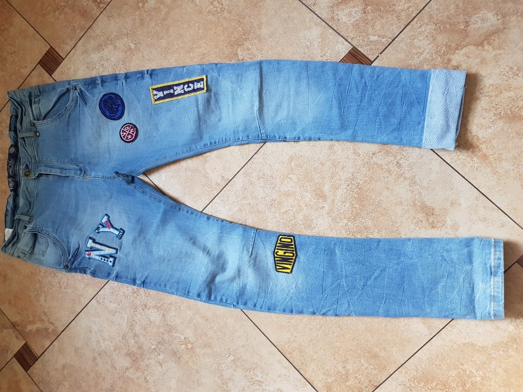 SPODNIE JEANS REWELACYJNE rozm. 176/182