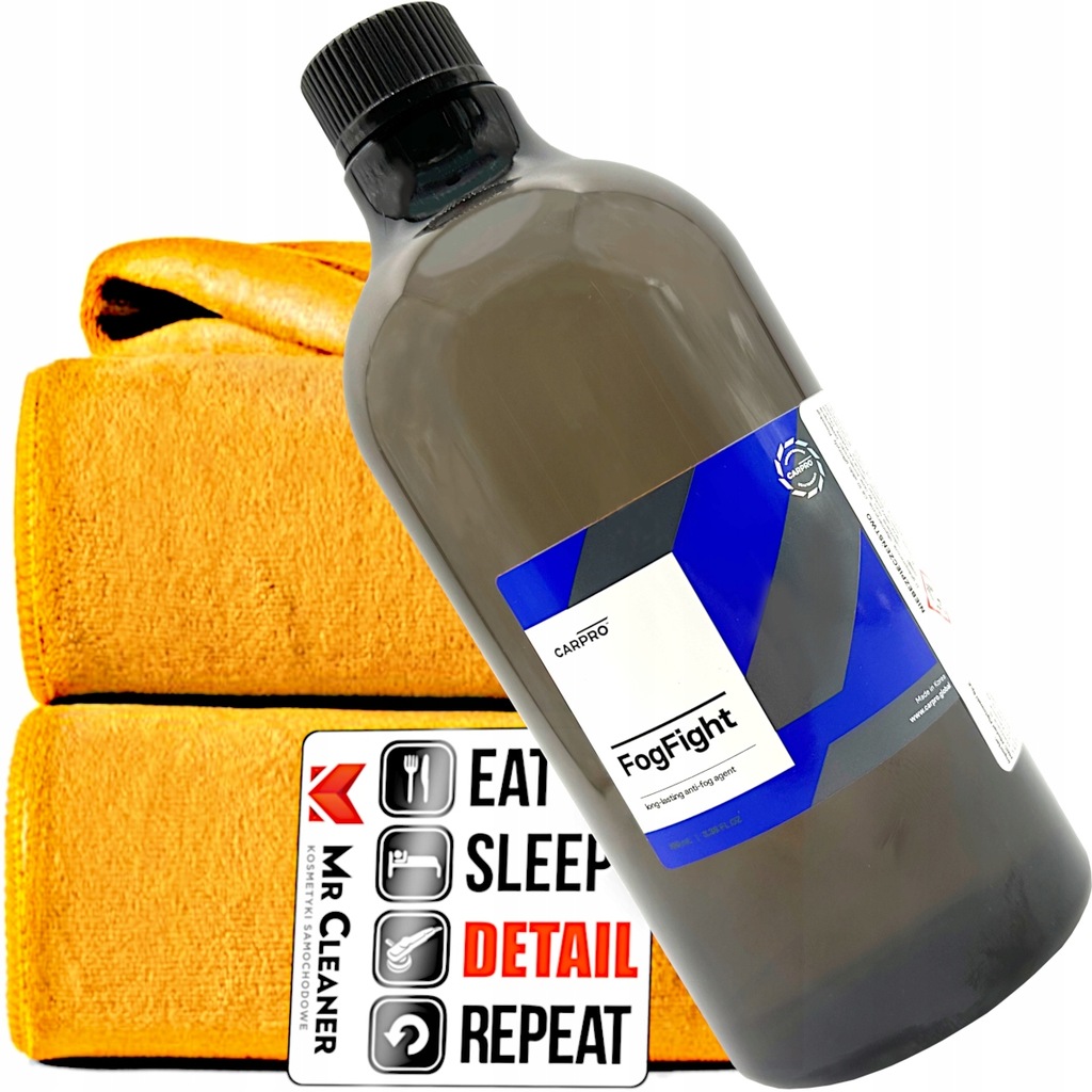 CARPRO FOG FIGHT PŁYN PRZECIW PAROWANIU SZYB W SAMOCHODZIE AUCIE 1000 ML