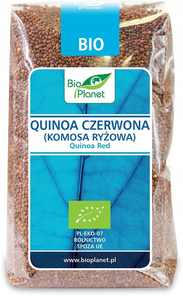 QUINOA CZERWONA (KOMOSA RYŻOWA) BIO 500 g - BIO PL