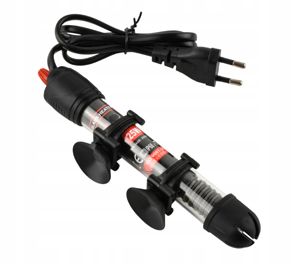 Grzałka z Termostatem do Akwarium 10-60l 25W - 8270577016 - oficjalne