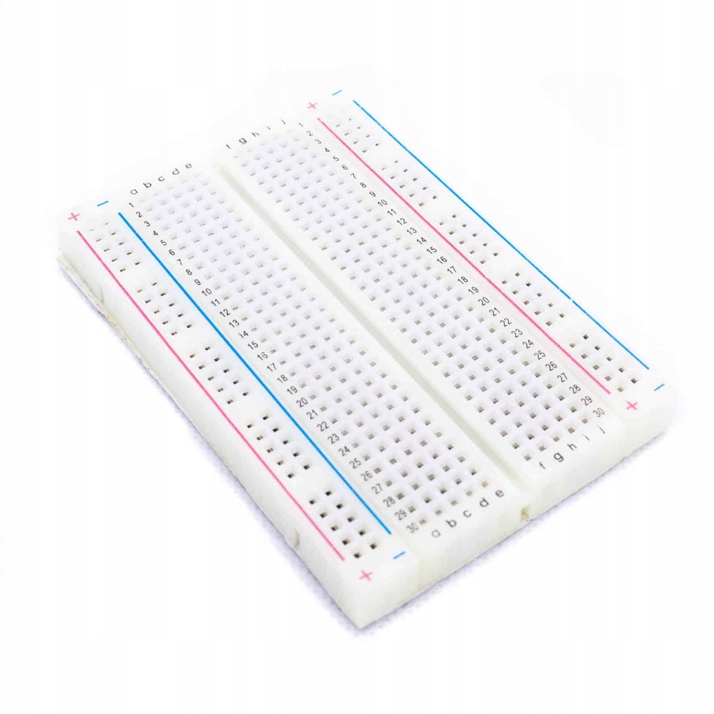 Płytka stykowa 400 pól biała dla Arduino STM32