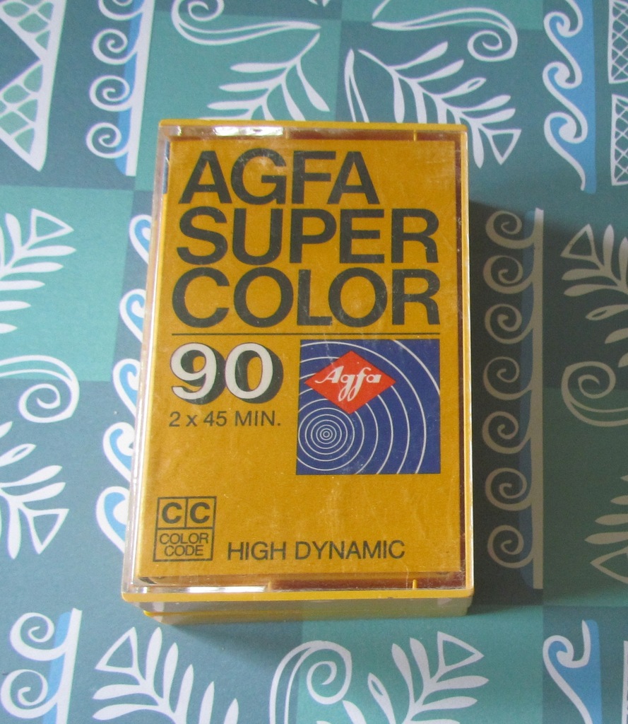 Kaseta magnetofonowa AGFA FERRO COLOR SUPER 90