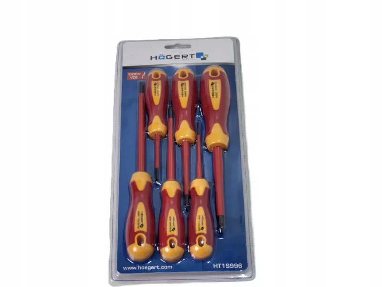 HOGERT ZESTAW ŚRUBOKRĘTY WKRĘTAKI IZOLOWANE