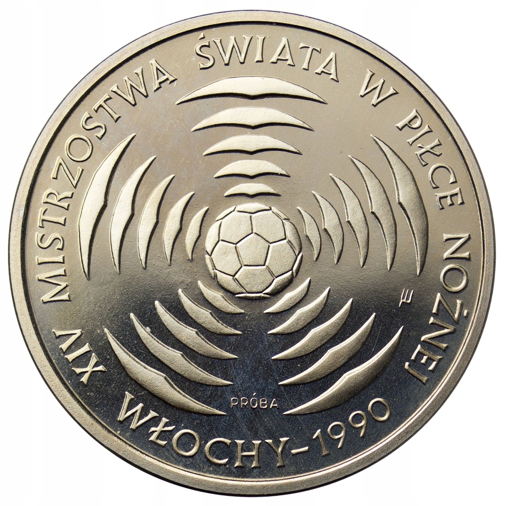 PRÓBA, PRL, 200 złotych 1988, Mistrzostwa Świata Włochy, st. L/L-