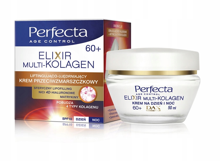 Perfecta Elixir Multi-Kolagen krem 60+ Dzień/Noc