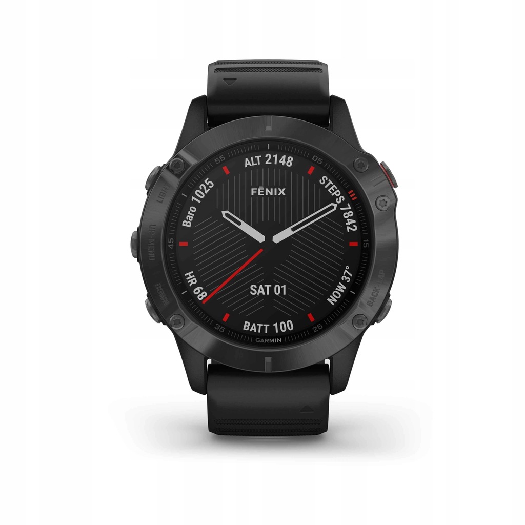 Garmin Fenix 6 Sapphire Carbon 2 lata gwarancji !