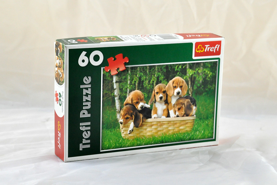 Puzzle Trefl - szczeniaczki - 60 elementów