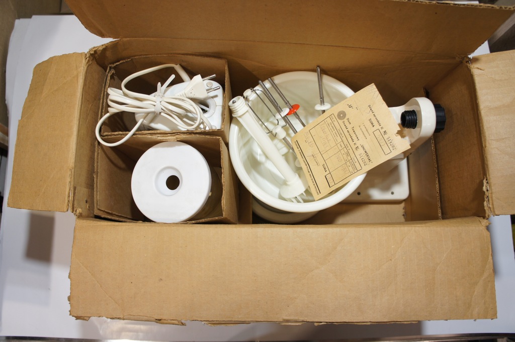 MIKSER ROBOT KUCHENNY ZELMER PREDOM 1465 PUDEŁKO BLENDER KOMPLET NOWY PRL