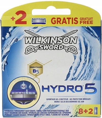 Wilkinson HYDRO 5 H2O - 10 szt. wkłady, ostrza