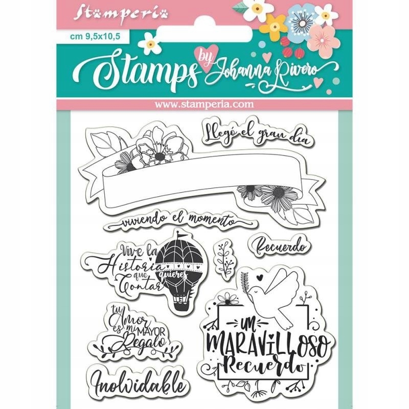 Stempel Stamperia Recuerdo Clear Stamps (WTKJR17)