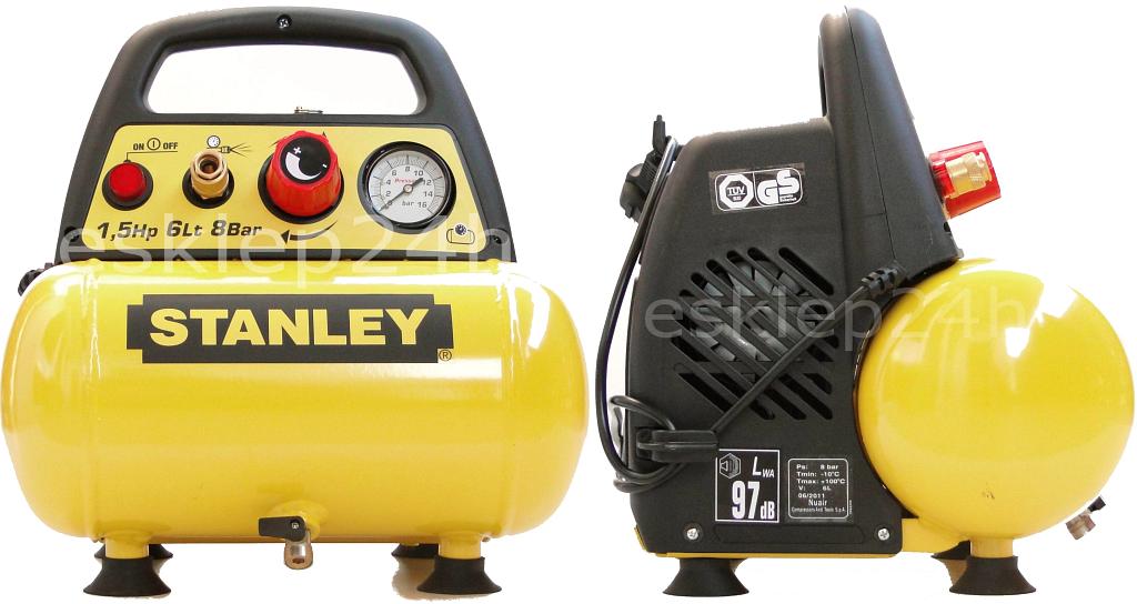 Купить STANLEY COMPRESSOR COMPRESSOR 6L 8 BAR + КОМПЛЕКТ 7 шт.: отзывы, фото, характеристики в интерне-магазине Aredi.ru