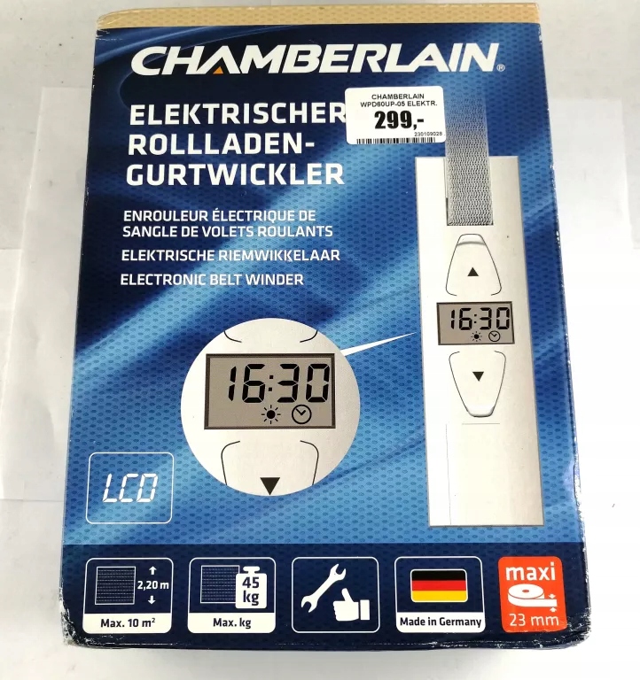 CHAMBERLAIN WPD60UP-05 ELEKTR. NAPĘD DO ROLET