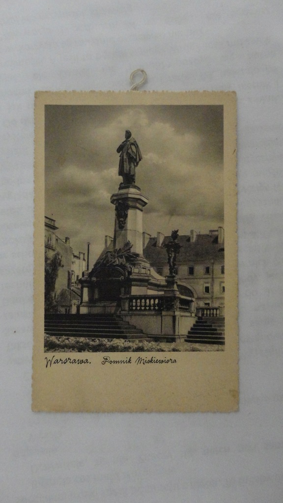 WARSZAWA POMNIK MICKIEWICZA 4758