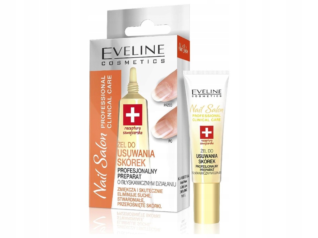 Eveline Nail Salon Żel do usuwania skórek 10ml