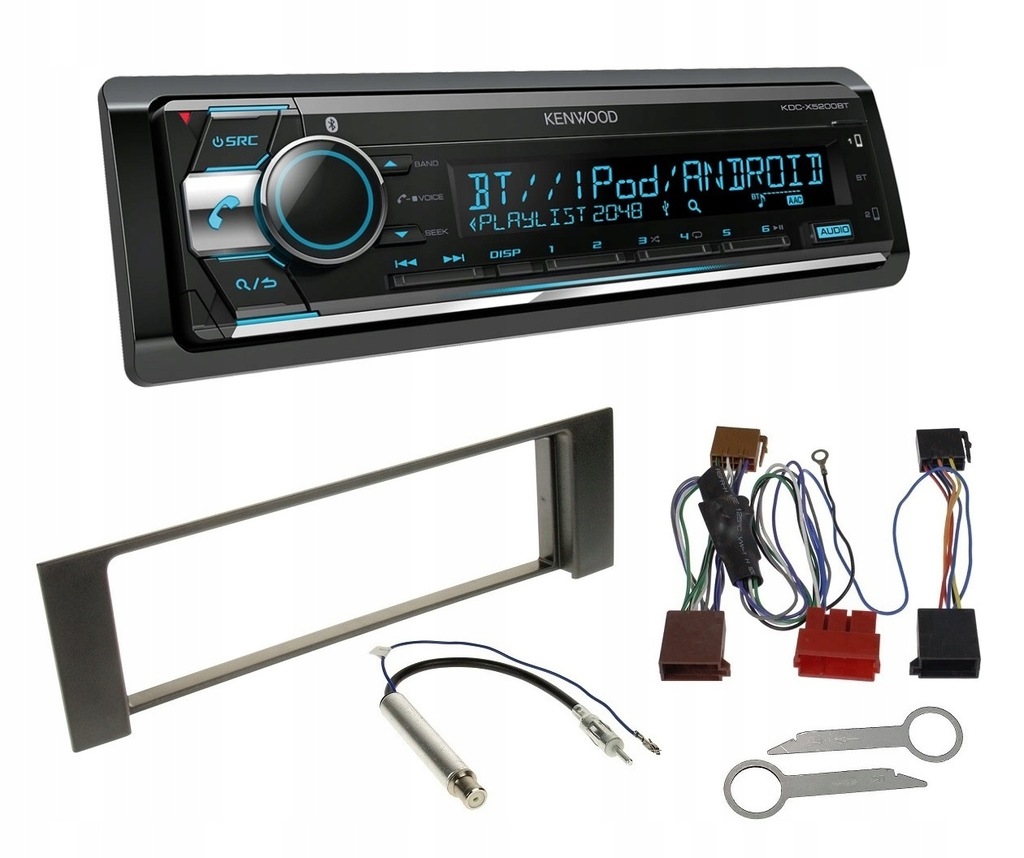 KENWOOD KDC-X5200BT RADIO BLUETOOTH AUDI A4 B6