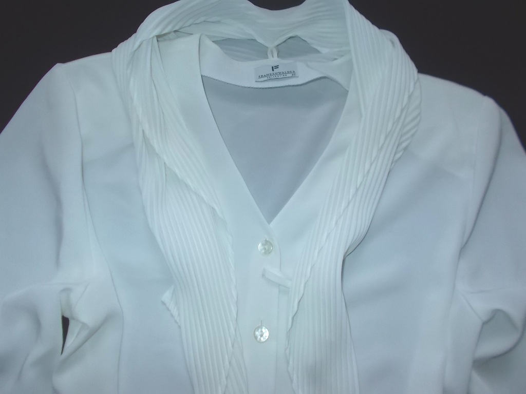 bluzka koszula plisowany szal.42