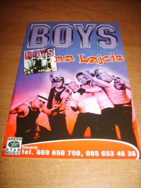 Boys - autograf