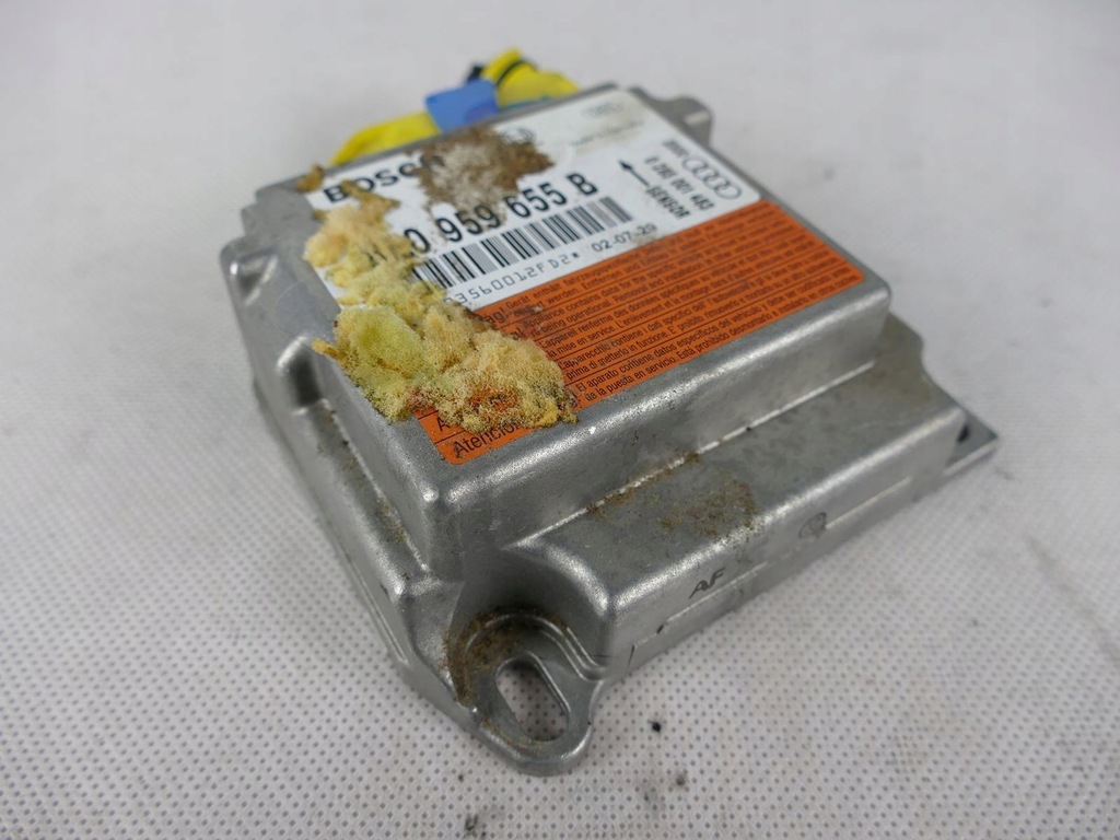 AUDI A4 B6 MODUŁ PODUSZEK POWIETRZNYCH AIRBAG 11321185598 oficjalne