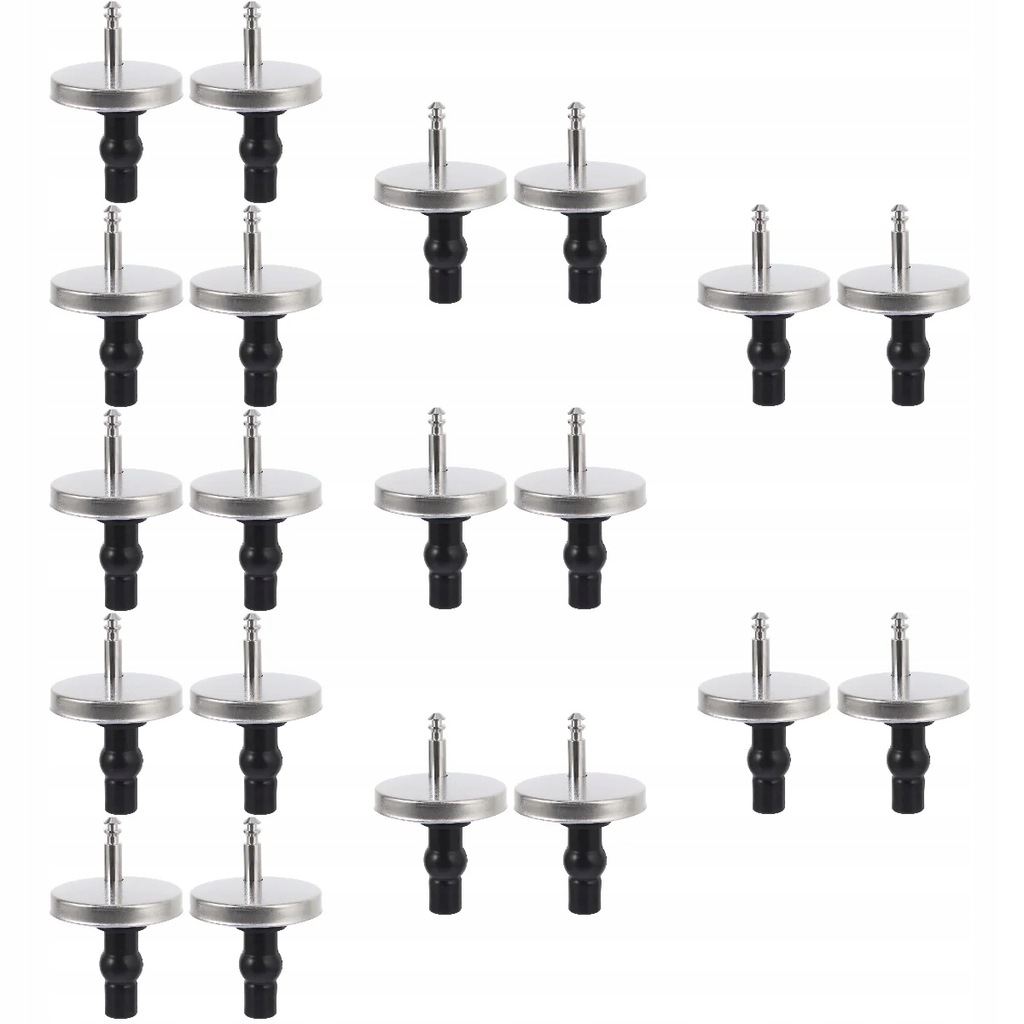 Nut Ground Screw Toilet Lid Screws Covers 20 Pcs 13918592515 oficjalne archiwum Allegro