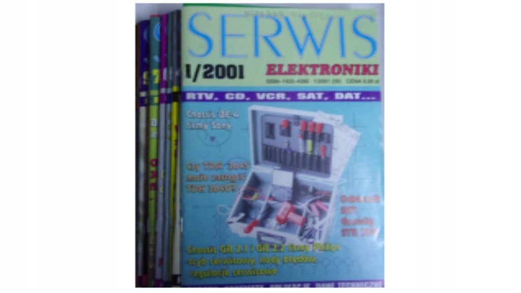 Serwis elektroniki nr 1,2,4-12 z 2001 roku