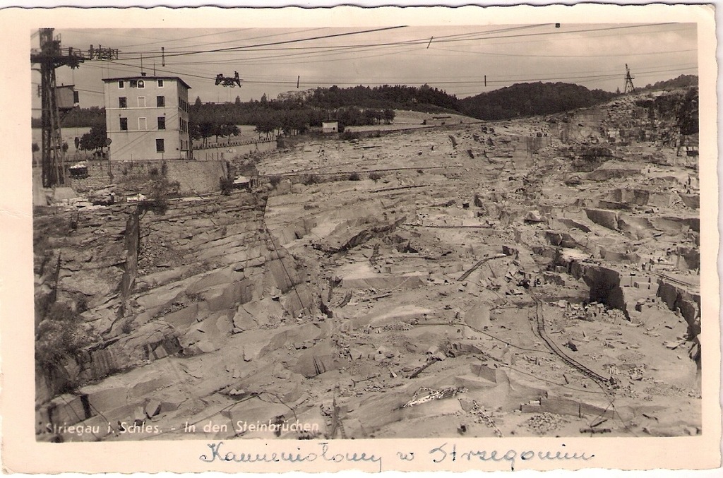 STRZEGOM KAMIENIOŁOMY GRANITU GRANIT GEOLOGIA