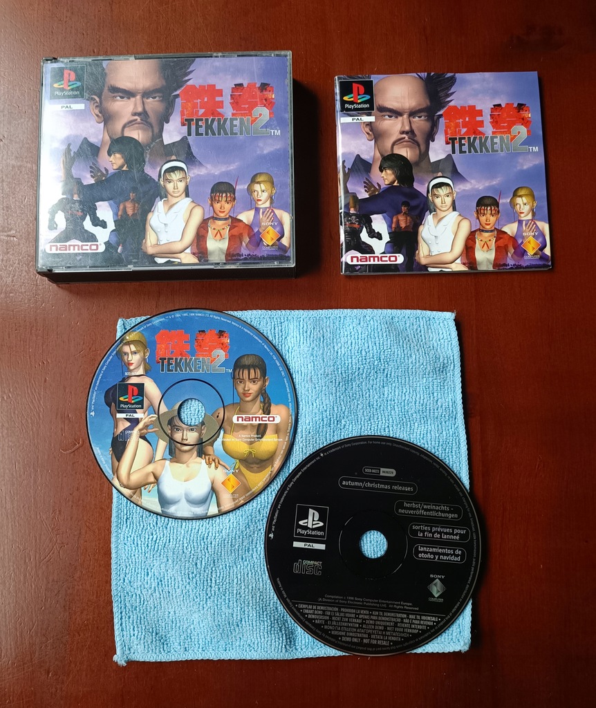 TEKKEN 2 PSX PS1 PLAYSTATION