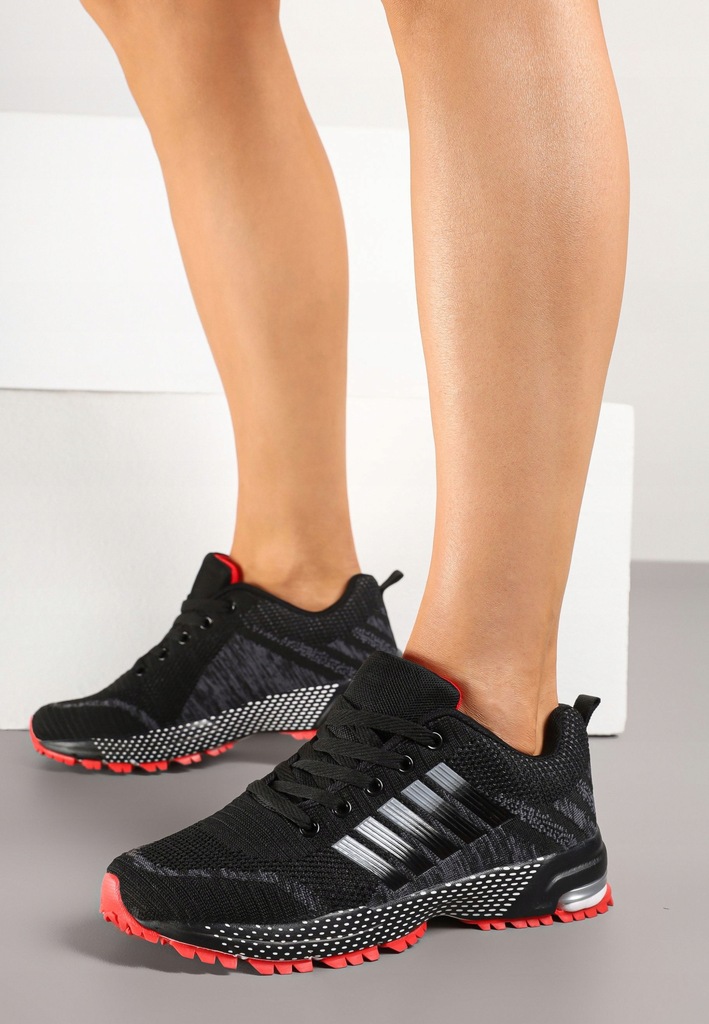 Renee Czarno-Czerwone Sneakersy damskie 41